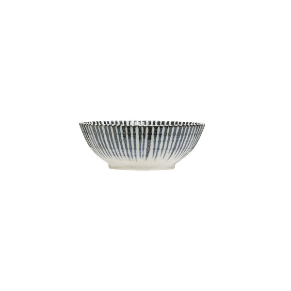 Medium Porcelain Bowl - Blue & White Pattern