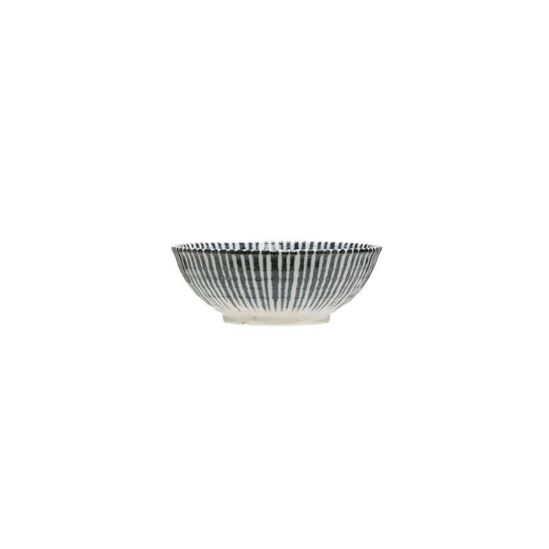 Small Porcelain Bowl - Blue & White Pattern
