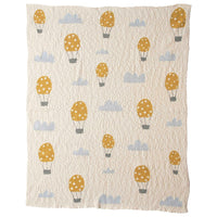 Hot Air Balloon Baby Blanket