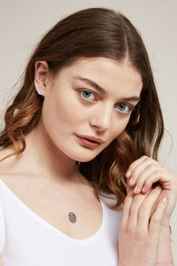 Jeweled Star Stud Earrings
