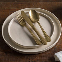 Lago Matte Gold Flatware