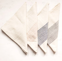 Linen Stripe Napkin - Blush