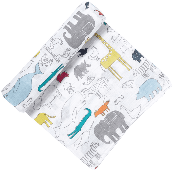 Noah's Ark Swaddle Blanket