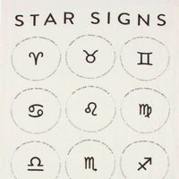 Astrology Linen Tea Towel
